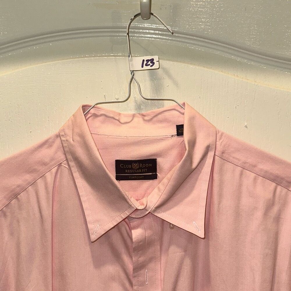 Club Room Dress Shirt 18 1/2 - 34/35